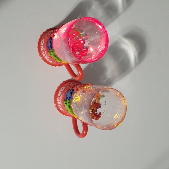 Disney On Ice Light Up Souvenir Cups With Handles Mickey Minnie Mouse Set Of 2 - Picture 3 of 8